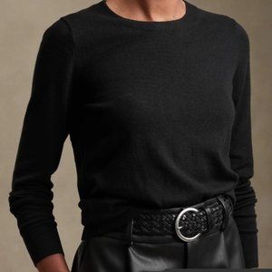 NWT: Banana Republic Factory – Forever Sweater  Size: XS  Color: Black